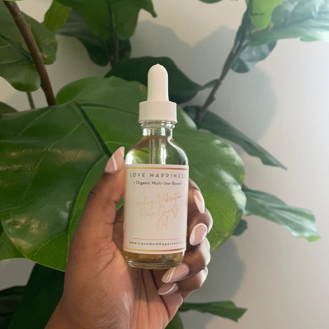 Healing Vibration Rose Oil – Love and Happiness Sanctuary ®️